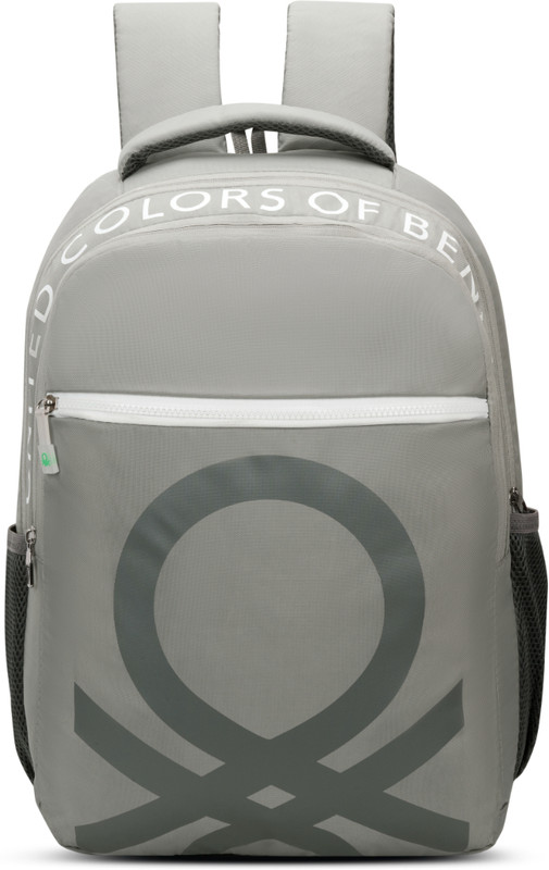United Colors of Benetton Noble 23 L Laptop Backpack(Grey)