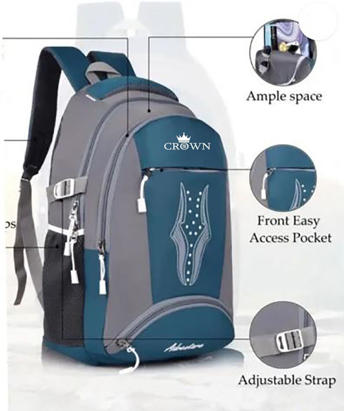 WROGN For College| School |Travel| Office For Men & Women 30 L Backpack(Blue)