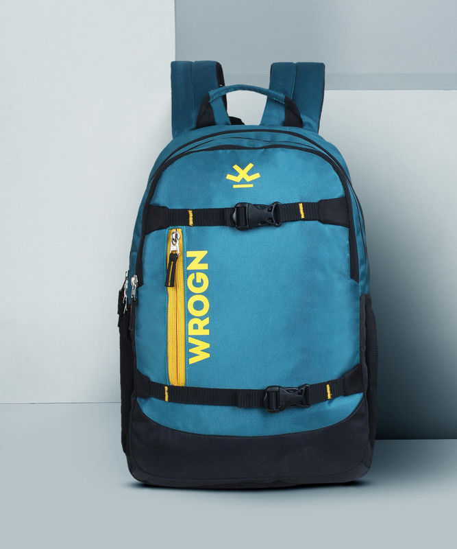 WROGN Arrow Unisex laptop/college/school/travel backpack with Raincover 35 L Laptop Backpack(Blue)