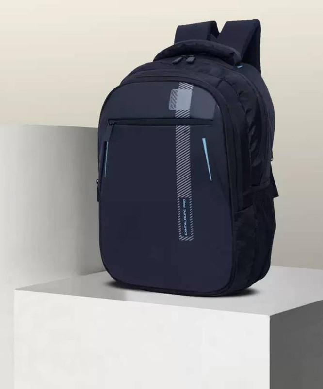 UHIBBUK Large 40 L Laptop Backpack Stylish Unisex laptop bag 40 L Laptop Backpack(Black)