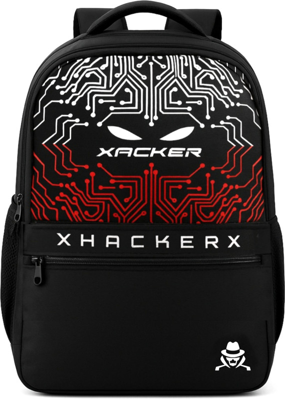 NEO PLUS for Men & Women Stylish Hacker printed bag Office, Travel & College Backpack 32 L Laptop Backpack(Black)