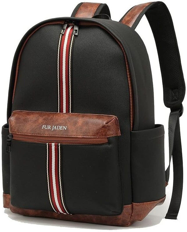 FUR JADEN Travel Weekender Bag For Men Women 20 L Laptop Backpack(Black)