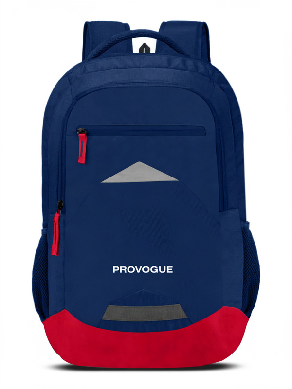 PROVOGUE 3 Compartment Premium Office/College/School Bag for upto 15.6 48 L Laptop Backpack(Blue, Red)