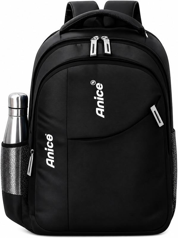 anice Backpack men and women backpack for school bag college bags for men laptop bag 35 L Laptop Backpack(Black)
