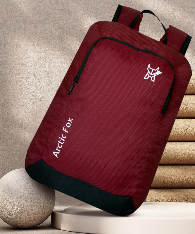 Arctic Fox PUG Dobby Maroon 10 L Backpack(Maroon)