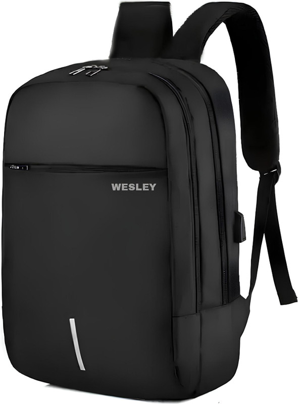 WESLEY Zeus Unisex Laptop ,Office/College/Business 35 L Laptop Backpack(Black)