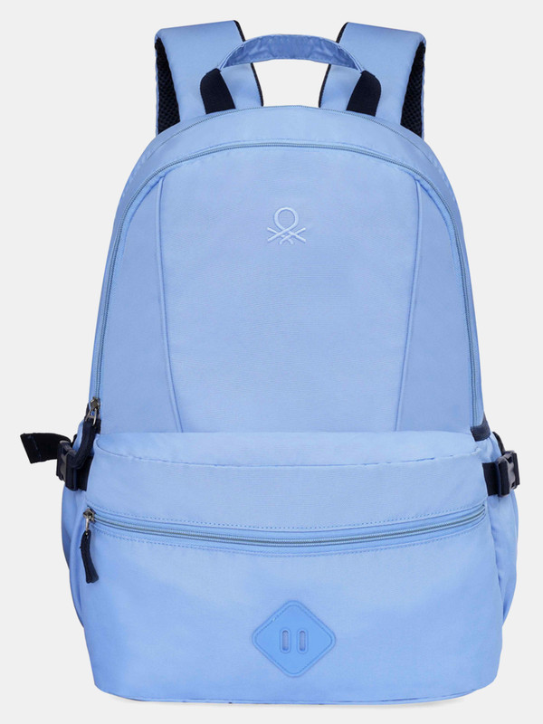 United Colors of Benetton MONO 21 L Laptop Backpack(Blue)