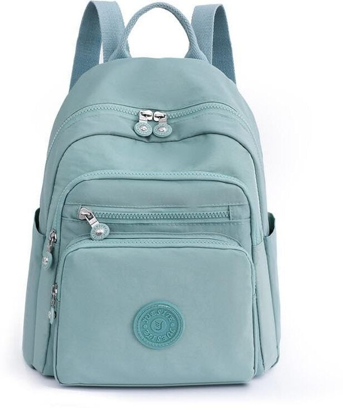 Inovera Small Backpack for Women - Nylon Shoulder Bags with Adjustable Strap(Aqua Blue) 10 L Backpack(Blue)