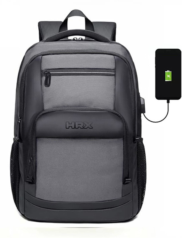 HRX by Hrithik Roshan Sefton Bize2Go Pro Unisex Travel 40 L Trolley Laptop Backpack(Grey)