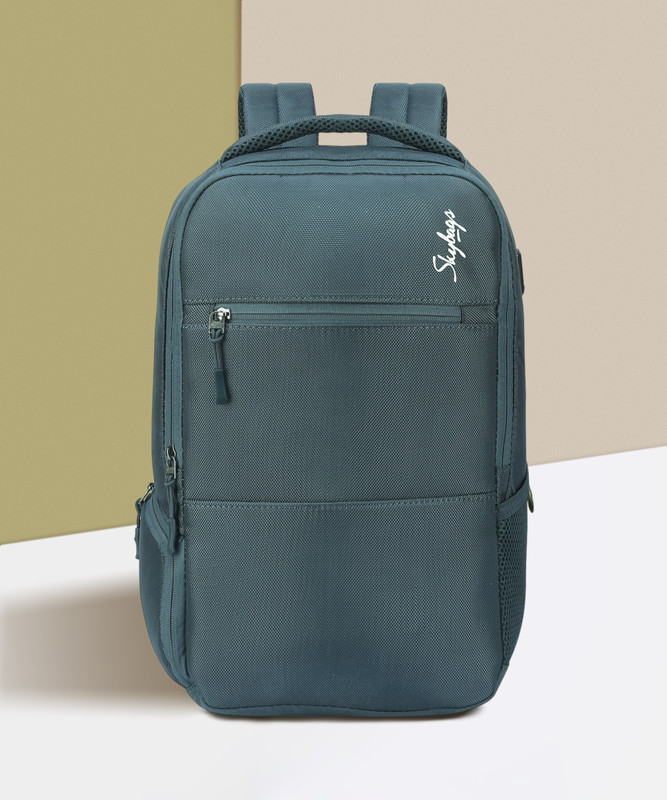 SKYBAGS Biz (E) Grey 17 L Trolley Laptop Backpack(Grey)