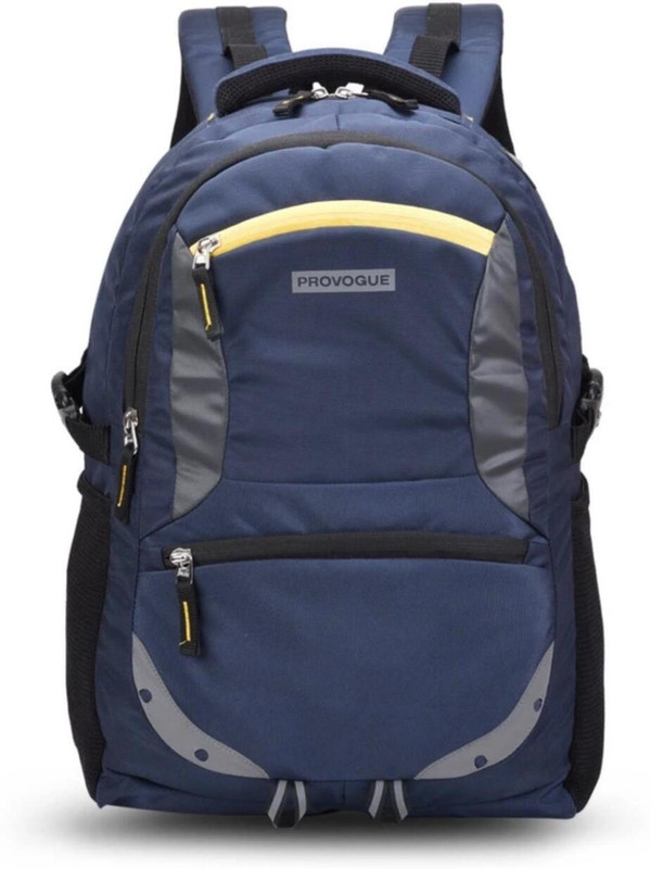 Provog spacy unisex bag with rain cover an reflective strap 38 L Laptop Backpack(Blue)