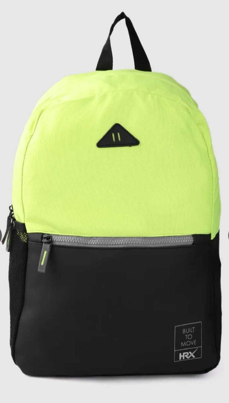 HRX by Hrithik Roshan Unisex Casual Travel / college / office 23 L Backpack(Red, Black)