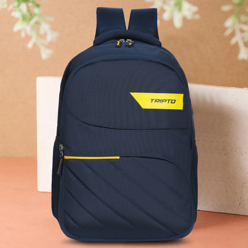 TRIPTO NEO 35 L Laptop Backpack(Blue, Yellow)
