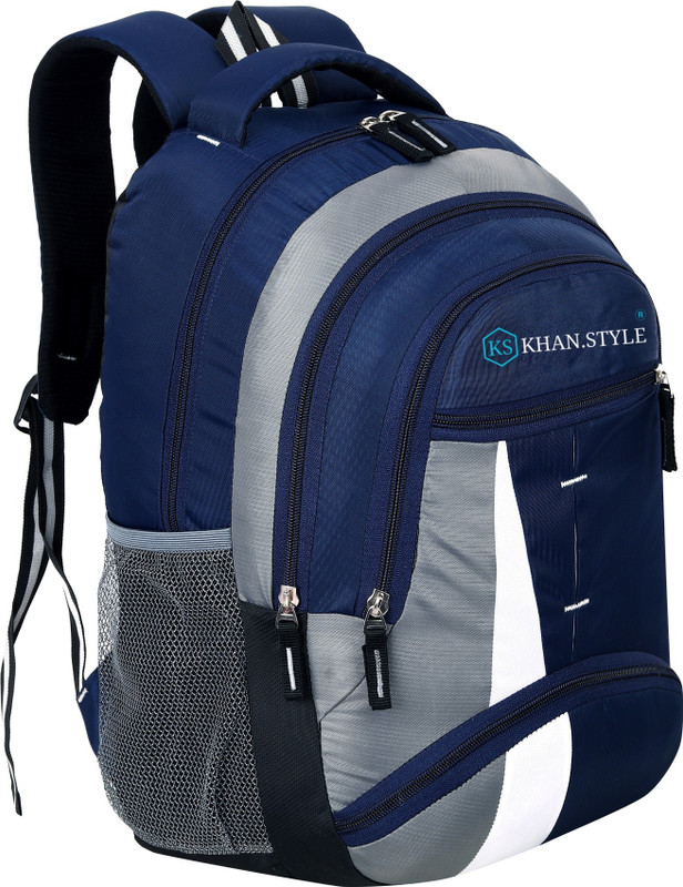 Fast Fashion 30L Medium Bagpack school college travel bag office bag 30 L Laptop Backpack(Blue)