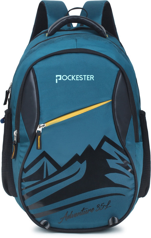 POCKESTER Hill 35 L Laptop Backpack(Blue)