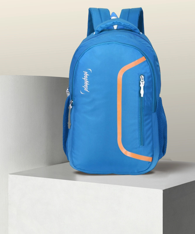 PLAYYBAGS Large 35 L Laptop Bag Corpo | Backpack | Unisex (Navy Grey) 35 L Laptop Backpack(Blue)