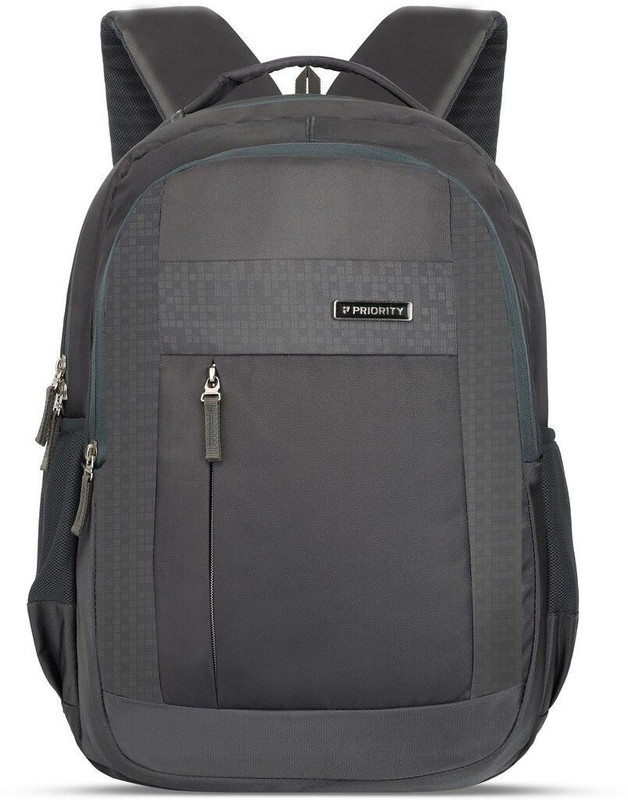 Priority Classic Polyester 19 inch Alpine 001 Solid Laptop 31 L Laptop Backpack(Grey)