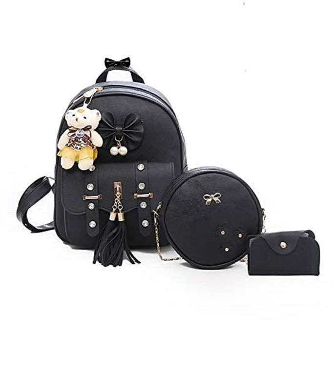 Clex Girls 5 L Backpack(Black)