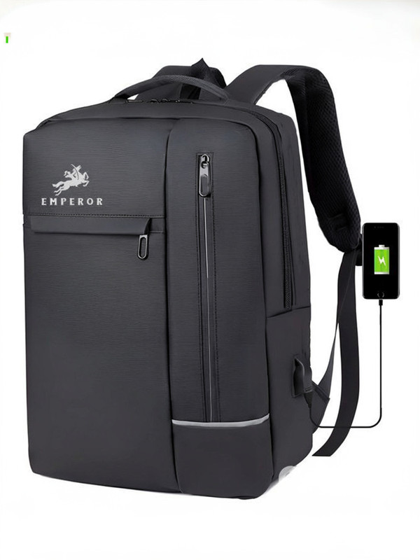 Emperor Multi-purpose backpack With USB charging Port Laptop bag/Office bag/College bag 32 L Laptop Backpack(Black)
