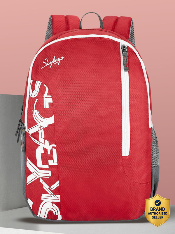 SKYBAGS BRAT 21.65 L Backpack(Red)