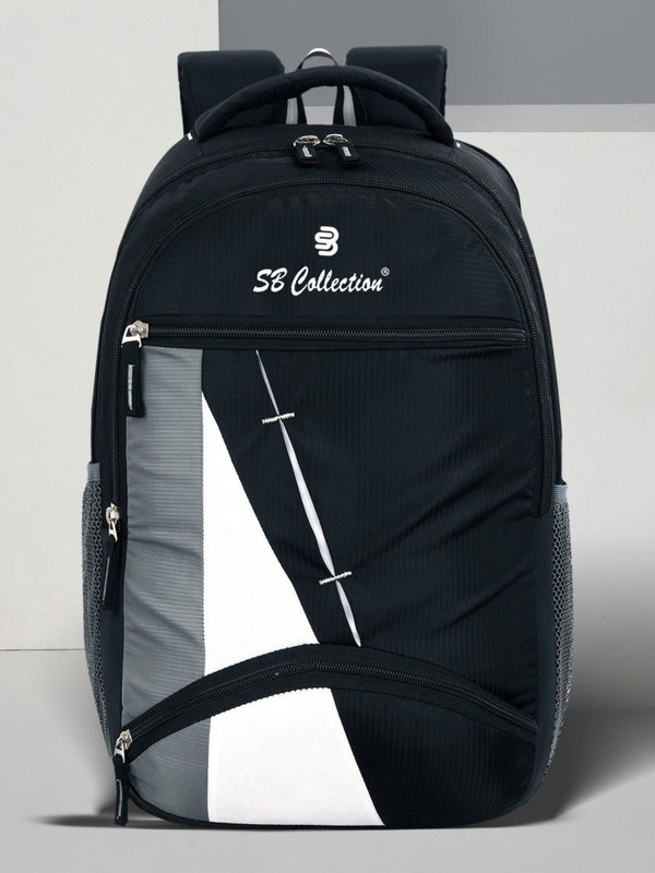 SBCOLLECTION School Bag/College Bag Office Casual Bag Waterproof School Bag 35 L Backpack(Black)