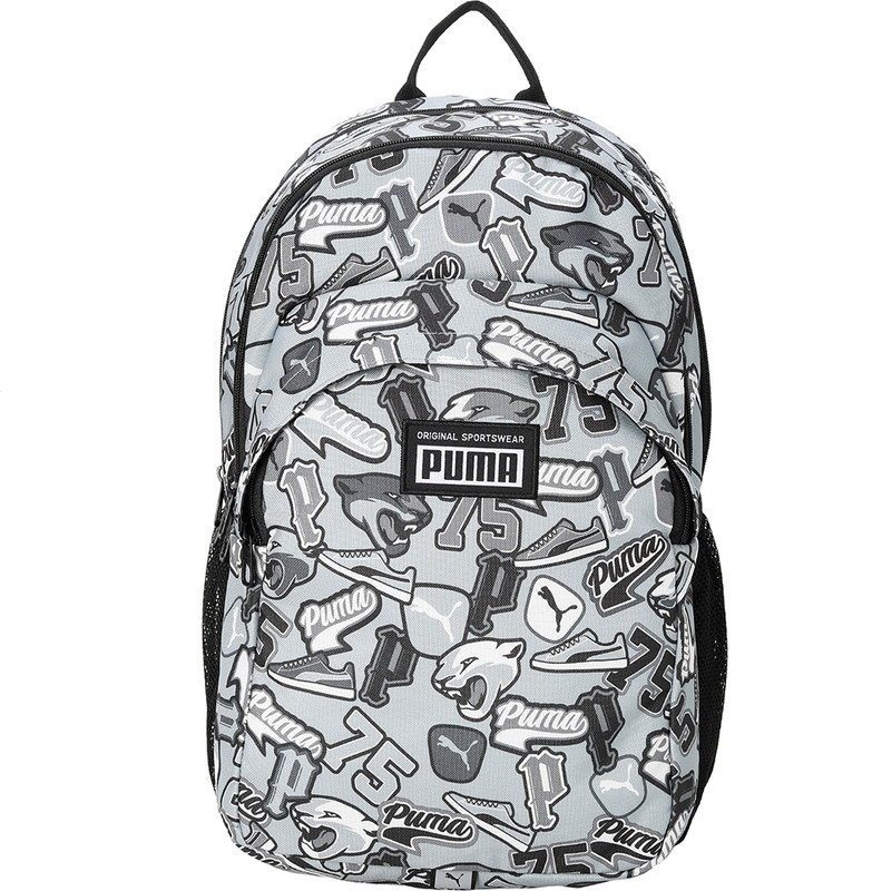 PUMA Academy Backpack 25 L Laptop Backpack(Grey)