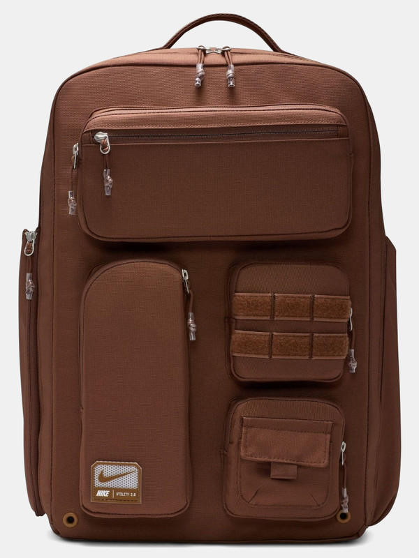 NIKE Utility Elite 37 L Backpack(Brown)