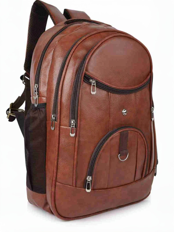 top lait Laptop Backpack Hummer Unisex Bag with rain cover Office/School/College/Business 35 L Laptop Backpack(Tan)