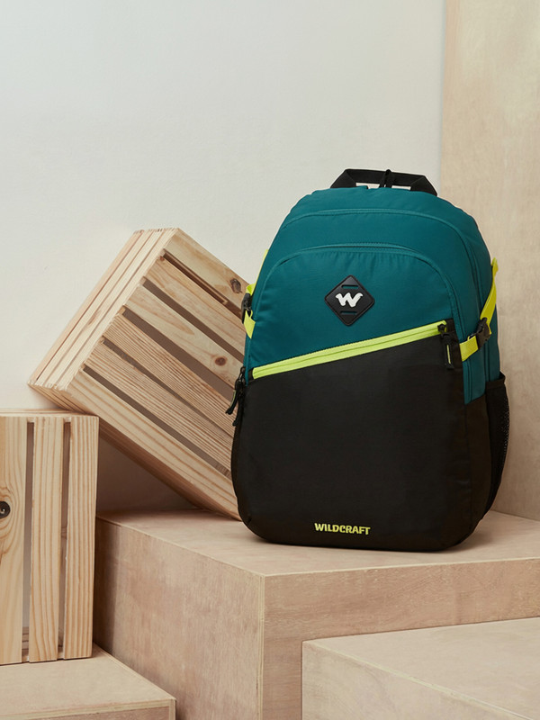 Wildcraft Faber 30 L Laptop Backpack(Green, Black)