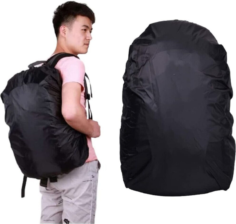 SYAMBABA Waterproof Dust Proof Rain Cover for Backpack Bags Free Size Waterproof School Bag Cover(XL Pack of 1)