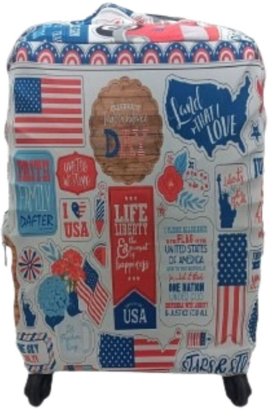 dafter Design Print Cover 20 inch, Hard Trolley Suitcase Protector with Zipper Waterproof Luggage Bag Cover(S Pack of 1)