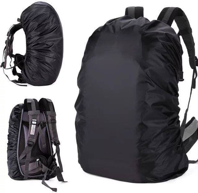 TADASHRIT Waterproof Backpack Rain Cover with Storage Pouch, Universal Size-School Bags Waterproof Laptop Bag Cover(M Pack of 2)