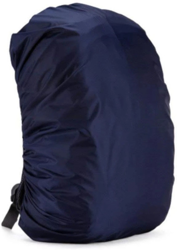 PREVAILER Water Proof Best Quality, Snow ,Dust,Rain Cover For Backpack (Navy Blue) Waterproof Laptop Bag Cover, Luggage Bag Cover, School Bag Cover, Trekking Bag Cover(M Pack of 1)