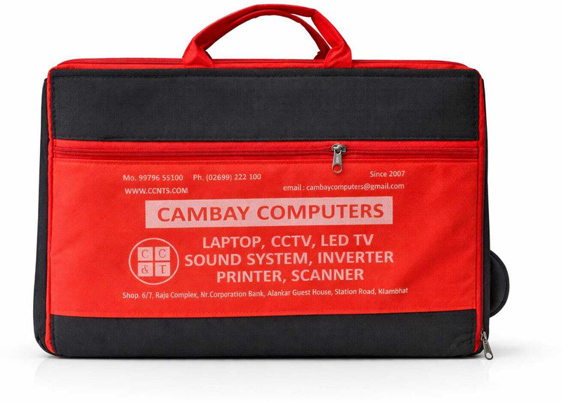 CAMBAY COMPUTERS & TECHNOLOGIES 15.6" Dust Proof, Waterproof Laptop Bag Cover(XL Pack of 1)
