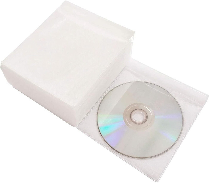 mre CD DVD Cover Sleeves Laptop Bag Cover(M Pack of 50)