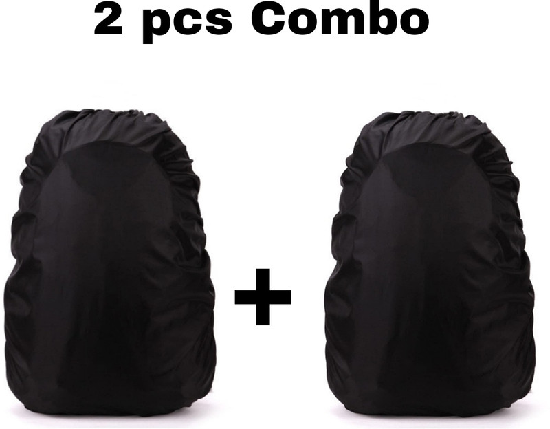 DK Creation Rain Cover_Backpack Waterproof Laptop _Luggage _School _Bag Cover (free siz ) Waterproof Laptop Bag Cover, Luggage Bag Cover, School Bag Cover(50 L Pack of 2)