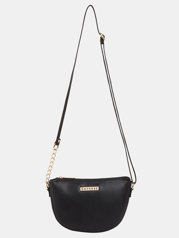 Caprese Blythe Sling Bag(Black, 1.725 L)