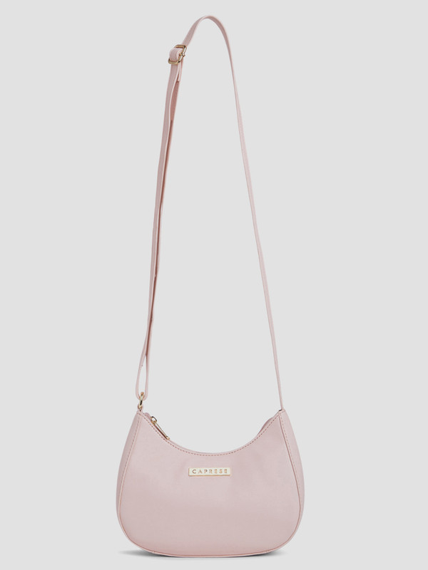 Caprese Omni Sling Small Powder Pink Bag for Women Sling Bag(Pink, 2.992 L)