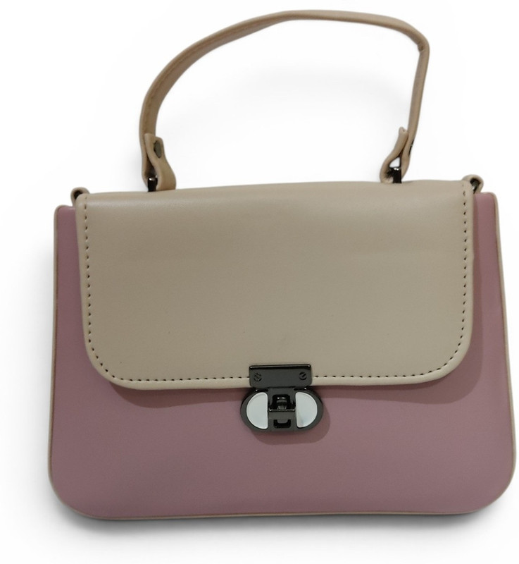 styra Mini Top - Handle flap Handbag Messenger Bag(Pink, 2 L)