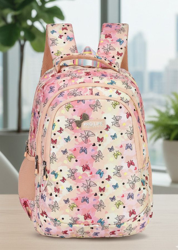 Pro Life School, College, Coaching Bag For Girls Kids_pl Waterproof Backpack(Multicolor, 20 L)