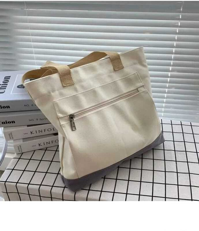 DECENT BAG Women Beige Tote