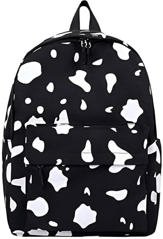 RIMSHA black dot Waterproof Backpack(Black, 15 L)