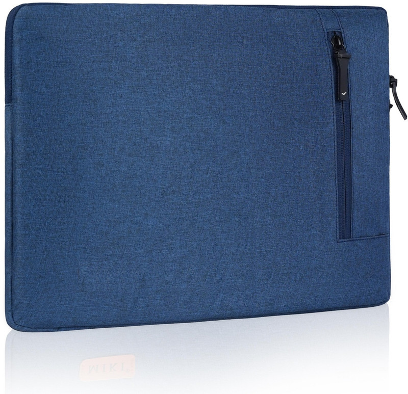 DA VELLARO Laptop Sleeve Case Water Resistant Shockproof Zipper Pouch Bag for Daily Use Waterproof Laptop Sleeve/Cover(Blue, 17 inch)