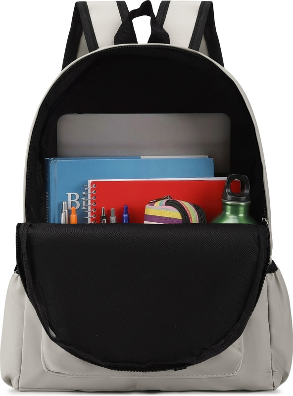 VELOFAST SCHOOL BAG RABIT BLACK L.GREY Waterproof Backpack(Black, 30 L)