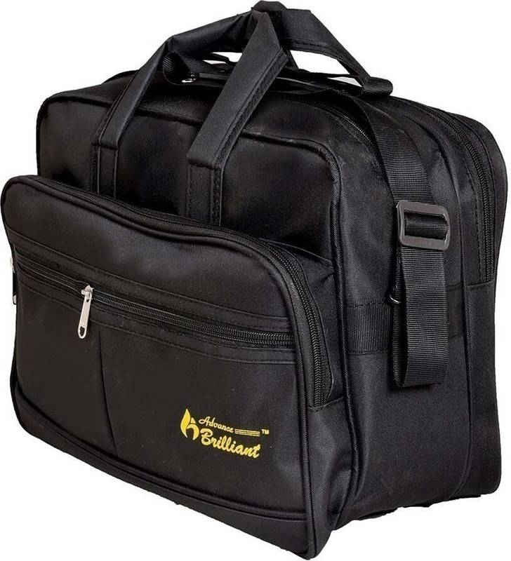 ADVANCE BRILLIANT ATTRACTIVE MESSENGER OFFICE FILE BAG 16INCH HAND BAG Waterproof Messenger Bag(Black, 40 L)