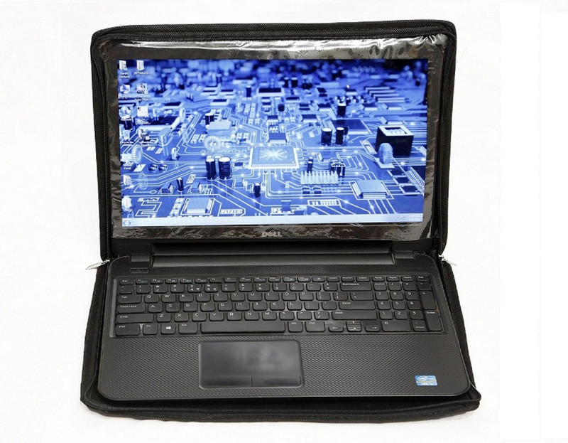 Jambuwala Enterprise Laptop Cover for 15.6 inches Waterproof Laptop Sleeve/Cover(Black, 15.5 inch)