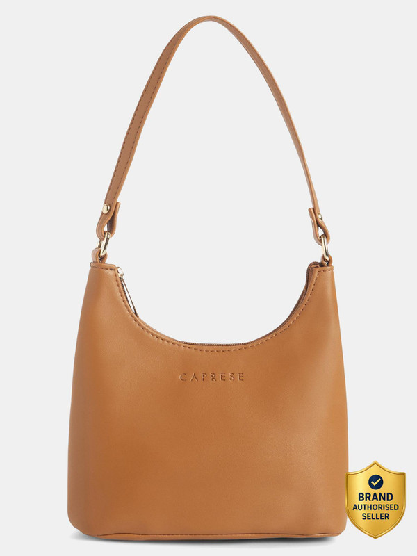 Caprese Julie Shoulder Bag(Tan, 3.864 L)