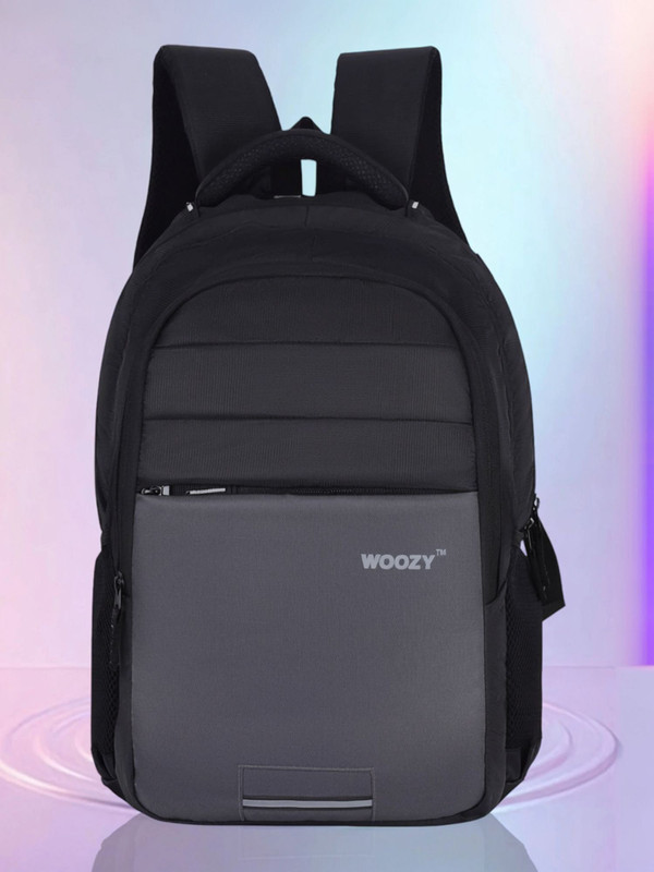 Woozy High Quality School College Travel Bag Waterproof Backpack(Black, 40 L)