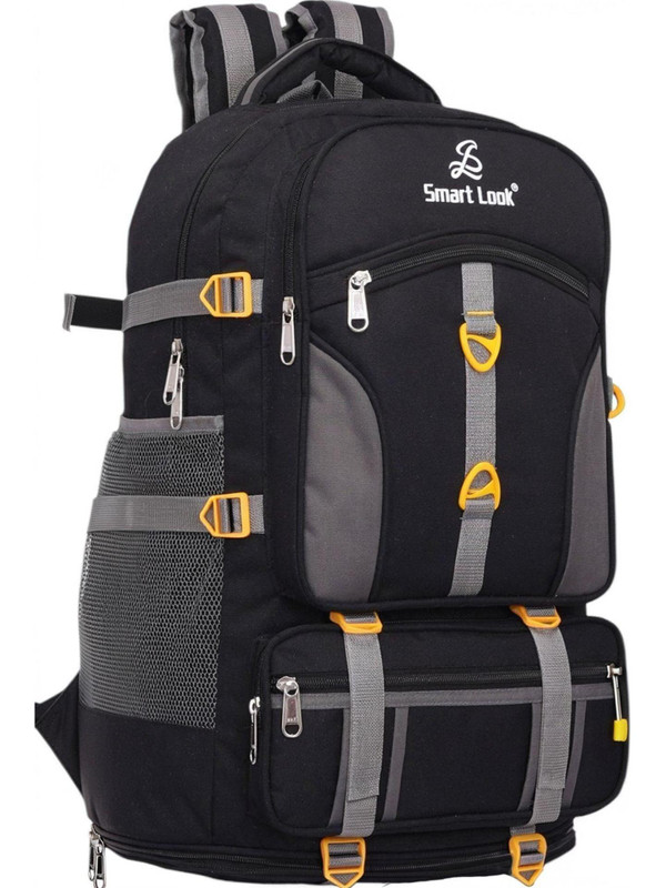 Smartlook Travel for Outdoor Sport HikiIng bag Waterproof Backpack(Grey, 75 L)