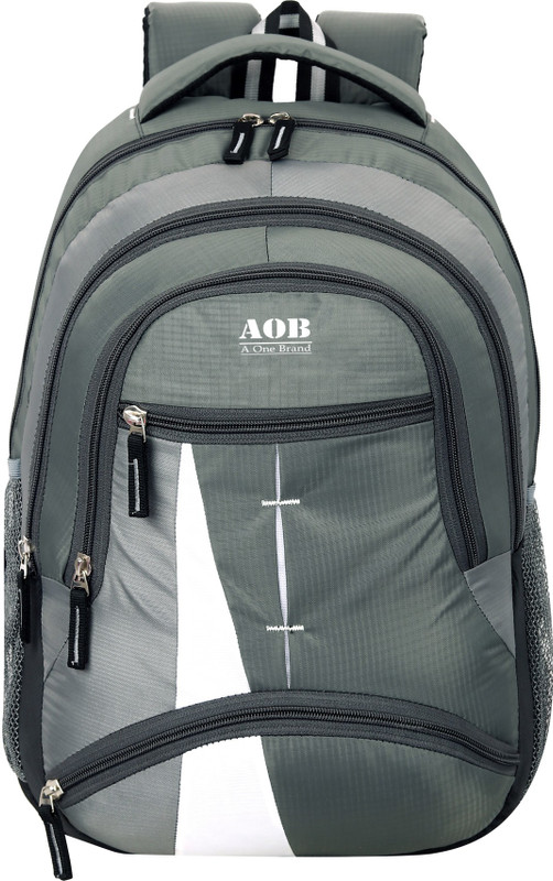 aob 35L spacy comfortable 4th to 10th class casual college Waterproof School Bag Polyester Laundry Bag(Grey)